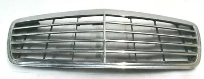 00-02 Mercedes W210 E430 E320 Front Hood Grill Grille Unit Chrome OEM  • $67.50