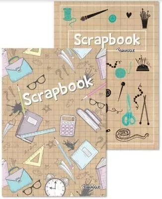 A4 Size Scrap Books 56 Pages For Crafting School Office Stationery Kids Art Book • £2.69