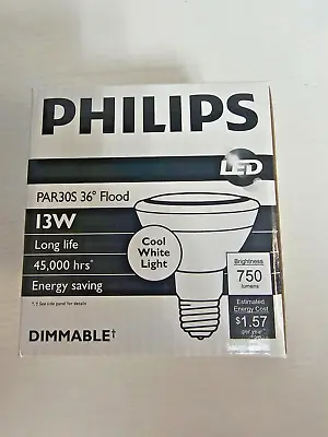 Philips Led  13 Watt Par30s 4k Dim (425397) / Sold In A Lot Of 9 Pcs • $79