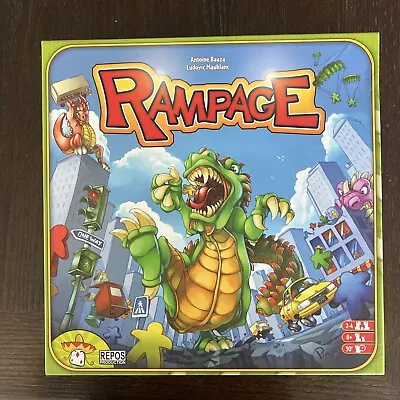 RAMPAGE 3D Board Game Aka Terror In Meeple City Complete! Repos Productions • $3.25