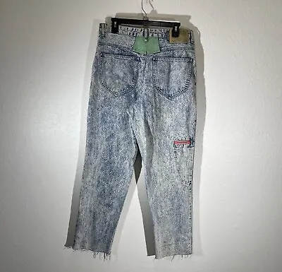 VINTAGE 80s Union Bay Jeans Mens 33x32 Acid Wash Denim Multi Baggy Hong Kong VTG • $84.95