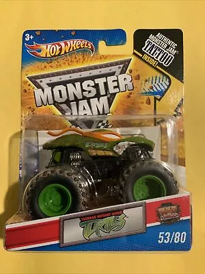 Hot Wheels Monster Jam 2010 Teenage Mutant Ninja Turtles 1:64 #53/80 Diecast • $21.88