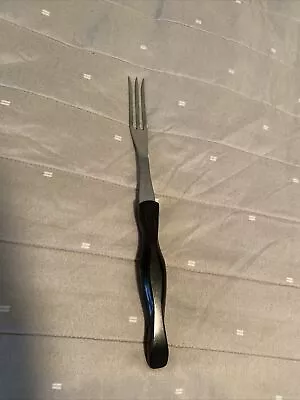 Cutco 3 Prong Meat Turning Fork 1726 KD Black Handle USA 11” • $15