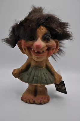 Vintage Souvenir Troll Norway With Tag #115 Lena / Trygve Torgersen AS NY Form • $34