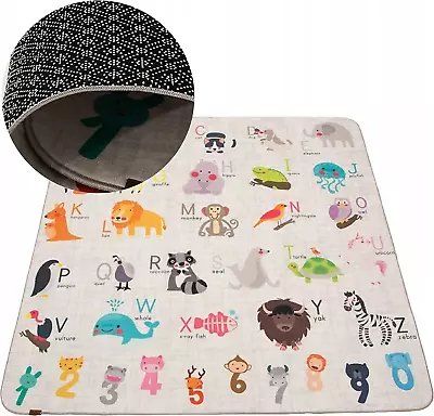 HAMUR HOME Nursery Rug Area Rug Baby Play Mat Non-Slip Foldable Crawling Mat - C • £55.91