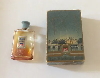 Coty Paris Fitted Bottle In Box Vintage • £45