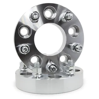 $48.97 • Buy 2 Wheel Spacers 5x4.75 1  Thick With 7/16 Studs Fits Camaro Corvette