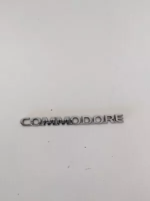 Badge Emblem Chrome Commodore • $19.95