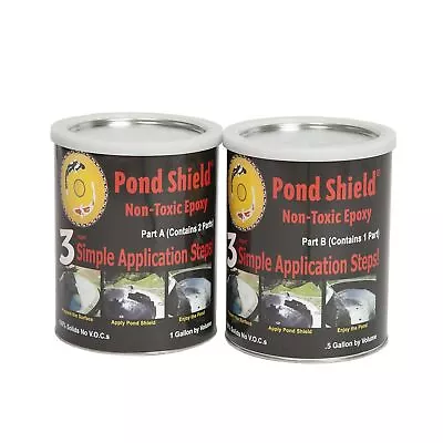 Pond Armor SKU-CBLUE-GA Non-Toxic Pond Shield Epoxy Paint 1.5-Gallon Compet... • $311.73