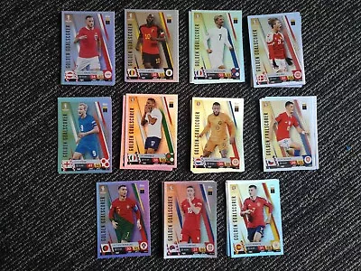 Topps Match Attax UEFA EURO 2024 Complete Set Of 11 Golden Goalscorer Cards Mint • £8.95