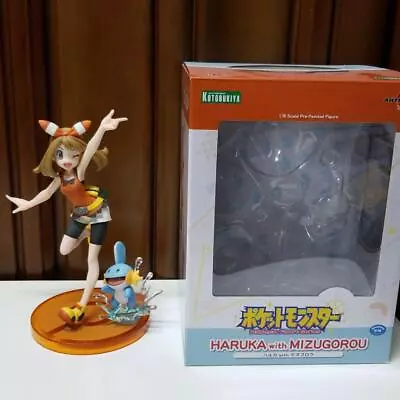 Pokemon Series Haruka May With Mudkip 1/8 Scale PVC KOTOBUKIYA Figure JP Toy • $97.90