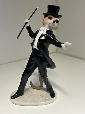 Country Artists Magnificent Meerkats CA04499 Dancer Fred Astaire H25cm • £32.50