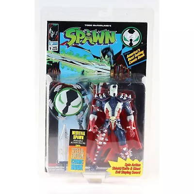 Medieval Spawn Series 1 Original Action Figure W/Comic 1994 Todd McFarlane Toys • $39.95