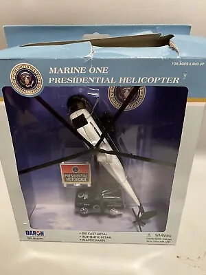 Daron Marine One Presidential Helicopter With Secret Service Truck RT5760 Read D • $39
