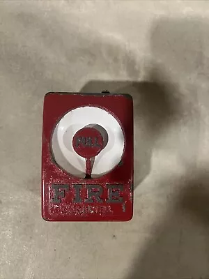 Vintage Gamewell Fire Alarm Pull Station M46-28 With Cast Back Box • $65