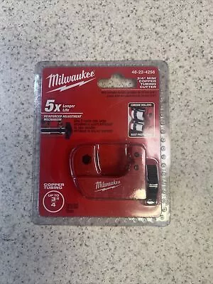 Milwaukee   48-22-4258  3/4  Mini Copper Tubing Cutter    OEM • $16.95