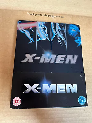 X-Men (2000) UK Reg Free Blu Ray Steelbook - Rare Marvel Hugh Jackman • £22.99