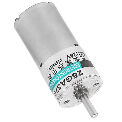 DC Gear Motor Mini LowSpeed CW CCW Permanent Magnet Sport Control 24V 300rpm/min • $15.10