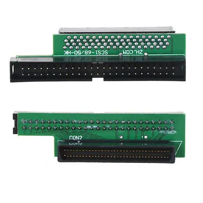 SCSI 68Pin 68-Pin Male To 50Pin 50-Pin Male Adapter Converter M-m • $14.99