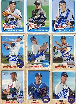 Mauricio Cabrera Signed 2017 Topps Heritage Rookie Card Auto • $13.11