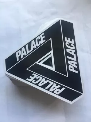 Palace Tri-Ferg Stickers Black 9x10cm • £3