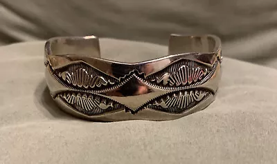 Beautiful Heavy Sterling Silver MARC ANTIA Men's Cuff Bracelet By Marc Antia • $250