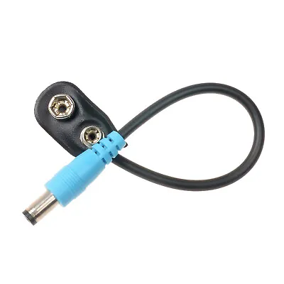 9V Pedal Battery Cable For Guitar Effect Pedal Male Guitar Cable Snap Connector • $4.66