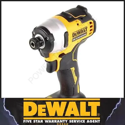 DeWalt Reconditioned DCF809NQ 18V XR Cordless Brushless Impact Driver -Body Only • £54.99