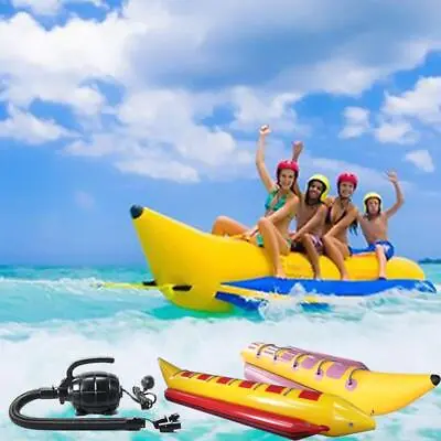 6/8 Passenger Ride Sitting Inflatable Banana Boat Towable Banana Boats Tube For • $665