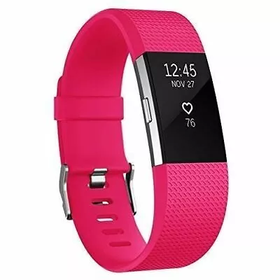 For Fitbit Charge 2 Band Wristband Replacement Silicone Watch Wrist Sports Strap • $8.49