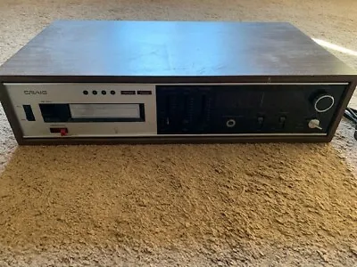 Vintage Craig 3303 8-Track Stereo Player Recorder AM-FM Radio  - Needs Repaired • $24.99