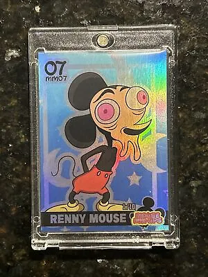 Renny Mouse Blue Refractor #1/10 Mousesterpiece Collection Card | Kickstradomis • $184.99