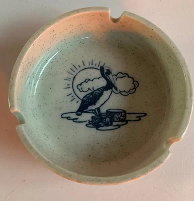 £3.99 • Buy Vintage Smith Western Ashtray, Half Moon Bay Ashtray