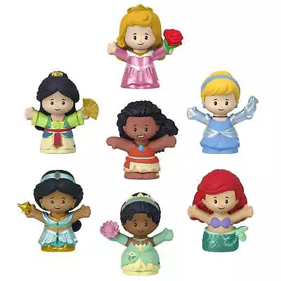 Fisher-Price Little People Disney Princess Toys 7-figure Pack For Toddlers An... • $38
