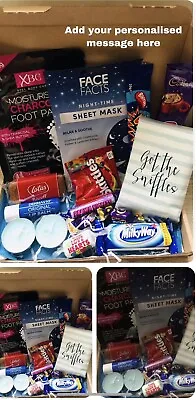 Mens Pamper Hamper Personalised Letterbox Birthday Valentines Gift Box For Him • £11.99