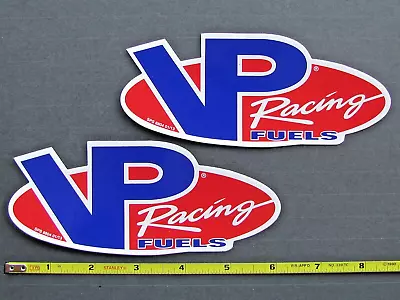 (Qty 2)  VP Racing FUELS  Original Drag Racing Stickers  NHRA U.S. NATIONALS • $5.95
