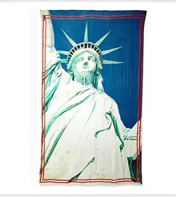 Micheal Stars Statue Of Liberty Wrap Scarf VISCOSE New With Tags RARE FIND • $40