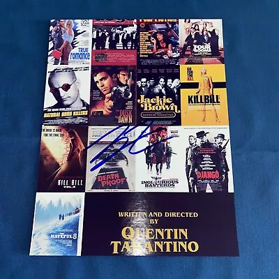 Quentin Tarantino Signed 8.5x11 Autographed W/COA Pulp Fiction Reservoir Dogs • $14.99