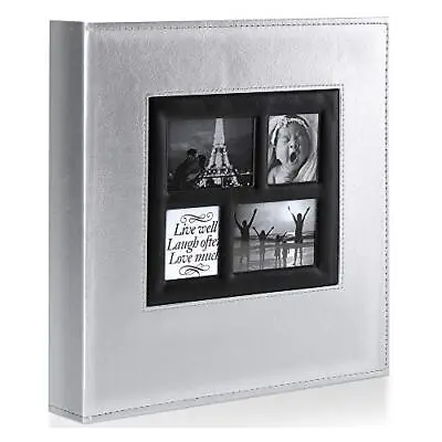 £22.15 • Buy Photo Album 500 Pockets 6x4 Photos Extra Large Size Leather Free And Dustproof