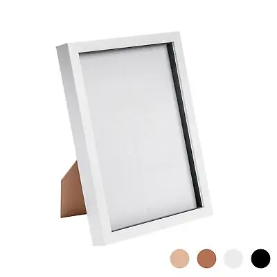 3D Box Photo Frame Standing Hanging Craft Picture Frames A4 (8 X 12 ) White • £10