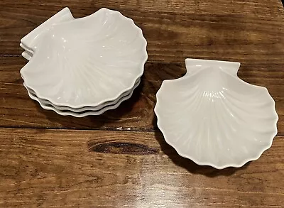 Vintage Mt. Mount Clemens Pottery  Shell Oven MicroSafe Dish Set Of 4 • $36.28