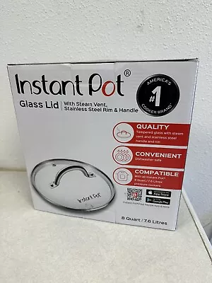 Instant Pot IPLID-24 Clear Tempered Glass Lid - 8 Qt New In Box • $16.99