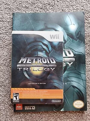 Metroid Prime Trilogy Collector's Edition Steelbook CIB Complete With Guide • $99.99