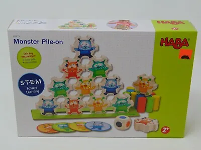 Monster Pile On  S.T.E.M. Haba  Wood Toys Preschool EZ510 • $19.95