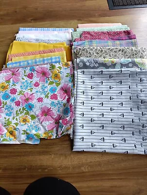 Large Bundle Of Cotton New Material Different Sizes All Good Quality  • £7