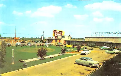 # H2989   Murfreesboro Tn.      Postcard    Jackson Motel • $5.49