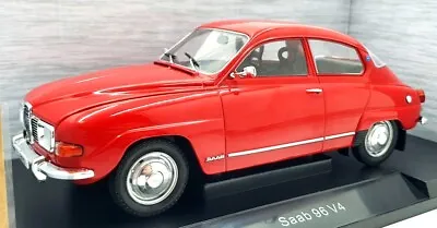 Model Car Group (MCG) 1/18 Scale MCG18282 Saab 96 V4 - Red • $125.03