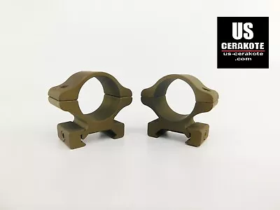 Leupold Rifleman Scope Rings 1  Medium Burnt Bronze 55860 • $49.99