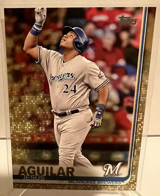 Jesus Aguilar 2019 Topps Series 1 #’d /2019 Brewers - Marlins • $0.99