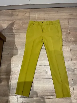 Zara Trousers Size 38 Mustard Coloyr • £3.99